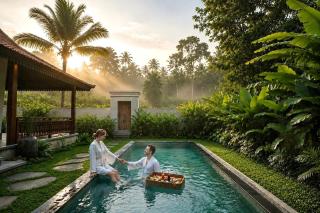 Ubud Forest View Villa with Private Pool & Kitchen - 0