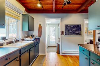 Wooded-View Decks: Family Cabin Retreat in Deming - 2