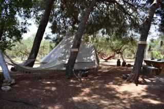 Private Eco Tent in Skiaxtro Cocoon Retreat - 2