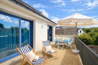 L'Azur - Spacieux & Terrasse - Plage - St Philibert - 0