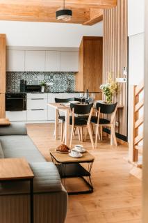Apartamenty Premium Deluxe A03 I A08 z klimatyzacją i parkingiem podziemnym - Mountain & River Residence - IZBY PODHALAŃSKIE - ogólnodostępna sauna i jacuzzi W CENIE - 9