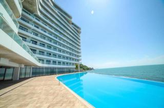 Stylish Seaside Apartment with Panoramic Views and big pool in Bamboo Beach Tsikhisdsiri - 1