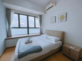 Sea View 3BR3B 6Pax Johor Bahru Beach 5 min to CIQ - 5