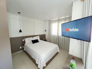 Flat completo, mobiliado, setor bueno - 0
