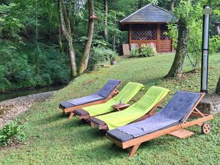 Kuća za odmor uz rijeku Slapnica, u Parku prirode Žumberak, finska sauna i jacuzzi - 9