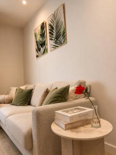 Luxury 1 bedroom apartment- Amazing city skyline views- free parking- pool table- city centre - 1