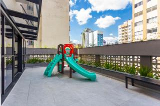 Studio Curitiba para 4 pessoas, Piscina Aquecida e Academia - 5