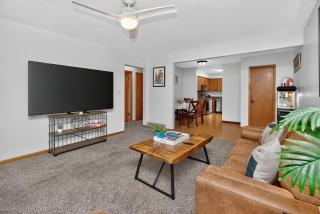 Work & Relax, 3BR Home with Office, Close to Downtown & Prairie Trail, Parking - 0