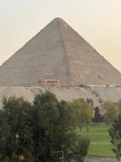 Panoramic Giza Pyramids View - 7