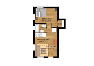 1120 #B Cozy Downtown Apartment - 1