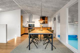 Moderniseret, Flot Poolhus Til 8 Personer Sj270 - 5