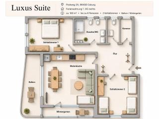 Ferienwohnung "Luxus Suite" - Ihr Zuhause auf Zeit! - 7