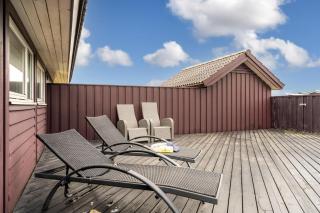 Flot Feriehus Med Udendørs Spa Sj628 - 1