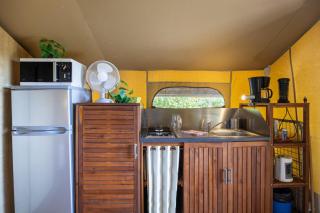 Tente Lodge avec vue sur l'Aubrac - 6