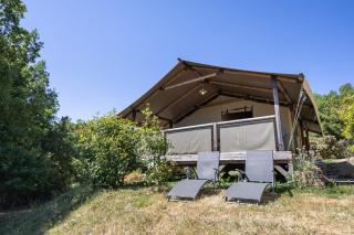 Tente Lodge avec vue sur l'Aubrac - 0