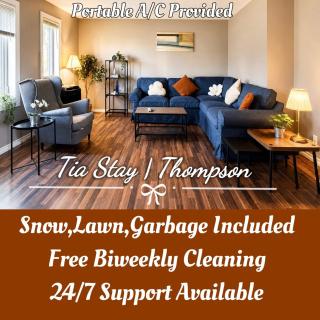Fully Furnished, Crew-Friendly 4BR, 2 Living Areas, Free Parking, Corporate Housing - 0