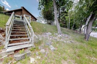 Waterfront Home on Moose River with Firepit, Porch, Pool Table, Great River View - 8