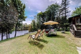 Waterfront Home on Moose River with Firepit, Porch, Pool Table, Great River View - 6