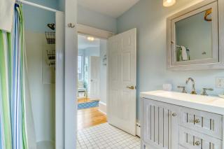 Bayfront home with 270-degree views, large deck & porch - near Popham Beach - 2