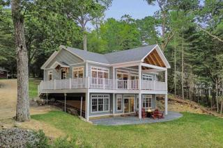 Elegant lakefront home near Bar Harbor & Acadia with modern kitchen, lake views - 4