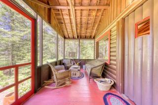Vintage, Log Cabin in the Woods with Beach Club Access About One Mile Away - 9