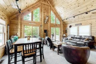 Lakefront cabin on First Roach Pond with dock, lake view & firepit- dog-friendly - 3