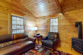 Relax in a two-bedroom cabin with fireplace, AC & access to outdoor adventures - 9