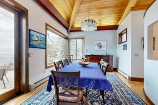 Private Oceanfront Home -- 2 Fireplaces, 4 Decks & Grill, Dog-friendly - 1