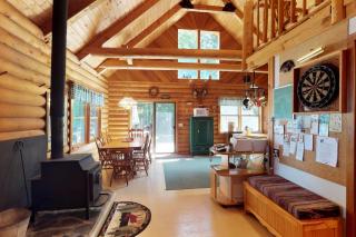 Dog-Friendly Lakefront Log Cabin with Peaceful Atmosphere, Dock & Boat Launch - 2