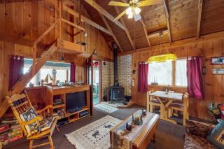 Lakefront cabin with private boat ramp, lake access, wrap-around porch, firepit - 5
