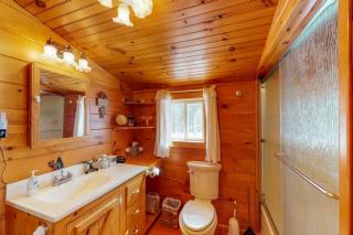Lakefront cabin with private boat ramp, lake access, wrap-around porch, firepit - 4