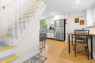 Two-Level Unit w/ Patio, Deck, Firepit, Private Washer/ Dryer, and Free WiFi - 4