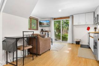 Two-Level Unit w/ Patio, Deck, Firepit, Private Washer/ Dryer, and Free WiFi - 2