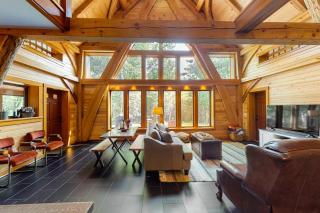 The Cabin on 32 wooded acres - tranquil new-build with sauna & forested views - 6