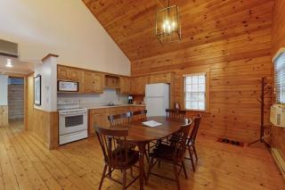 Relaxing three-bedroom dog-friendly cabin w/full kitchen, firepit & A/C - 5