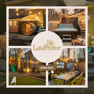 Luxury Pocono Escape ~ Sauna | Hot Tub | Mini Golf - 0