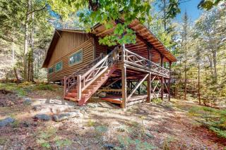 Stunning log cabin with fireplace & nature views - near shopping & dining - 7