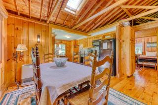 Vintage, Log Cabin in the Woods with Beach Club Access About One Mile Away - 4