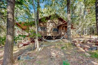 Stunning log cabin with fireplace & nature views - near shopping & dining - 8