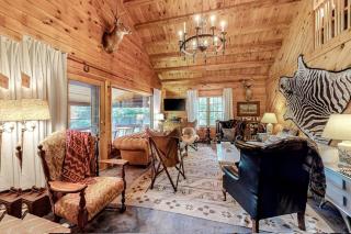 Waterfront Home on Moose River with Firepit, Porch, Pool Table, Great River View - 8