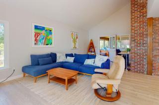 Water-view retreat with beach access, deck, grill, EV charger & lawn games - 9