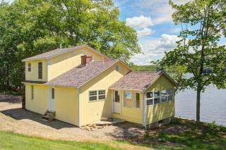 Newly Restored Waterfront Cottage with Private Dock, Fireplace, & Farm - Dogs OK - 0