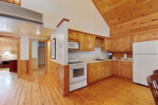 Relaxing three-bedroom dog-friendly cabin w/full kitchen, firepit & A/C - 1