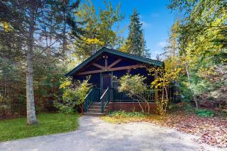 Dog-friendly cabin with firepit, kitchen, AC, & trails for your next escape - 0