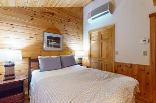 Relaxing two-bedroom dog-friendly cabin with fireplace, AC, hiking & fun - 2