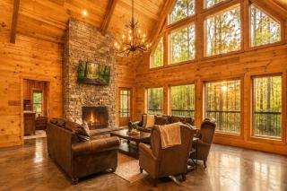 Luxury Cabin with Sauna Hot Tub PS5 and Arcade - 3