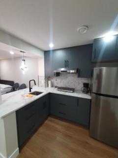 1 Bedroom Suite , Living Area , Dining, kitchen, bathroom - 6