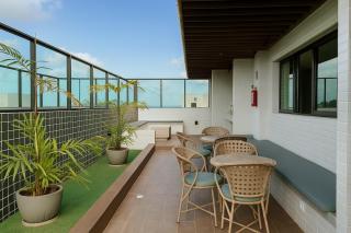 Apto moderno com rooftop piscina em Maracaípe - 9