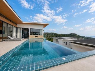 Ocean Sky Villa-6 Bedrooms Ocean View Pool Hillside Villa - 0