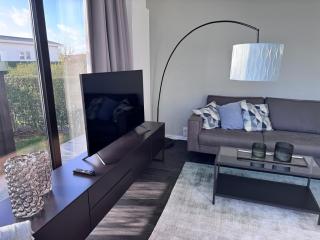 Breskens Chalet Ocean Lodge mit Zaun & Windschutz Nr G127 - 7